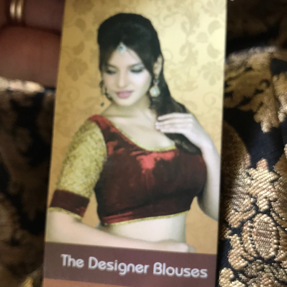 Brocade Sari Top - Picture 7 of 7